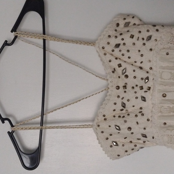 NWT Free People Studded Party Dress Maxi Dress size 4 RARE - Picture 2 of 16